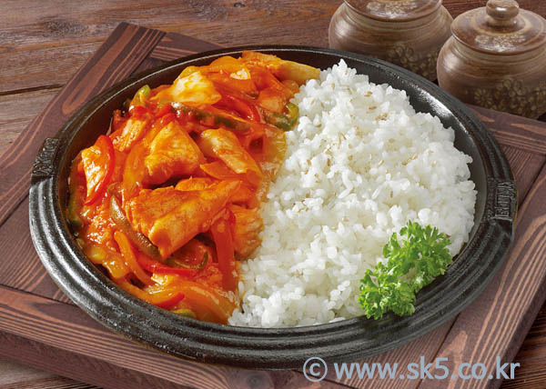 닭갈비철판볶음밥