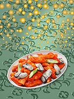 굴떡볶이